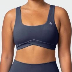Muscle Nation Butter Pulse Bra - Night Shadow