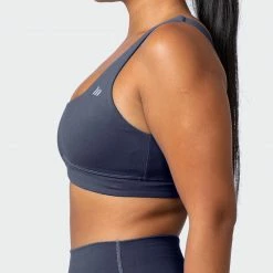 Muscle Nation Butter Pulse Bra - Night Shadow 14 Muscle Nation Butter Pulse Bra - Night Shadow