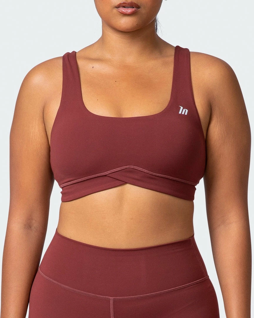 Muscle Nation Pulse Bra - Rhubarb Butter 4 Muscle Nation Pulse Bra - Rhubarb Butter