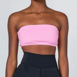 Muscle Nation Womens Bandeau - Candy Pink