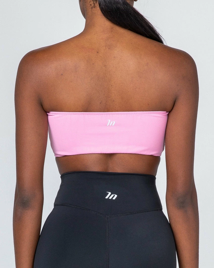 Muscle Nation Womens Bandeau - Candy Pink 4 Muscle Nation Womens Bandeau - Candy Pink