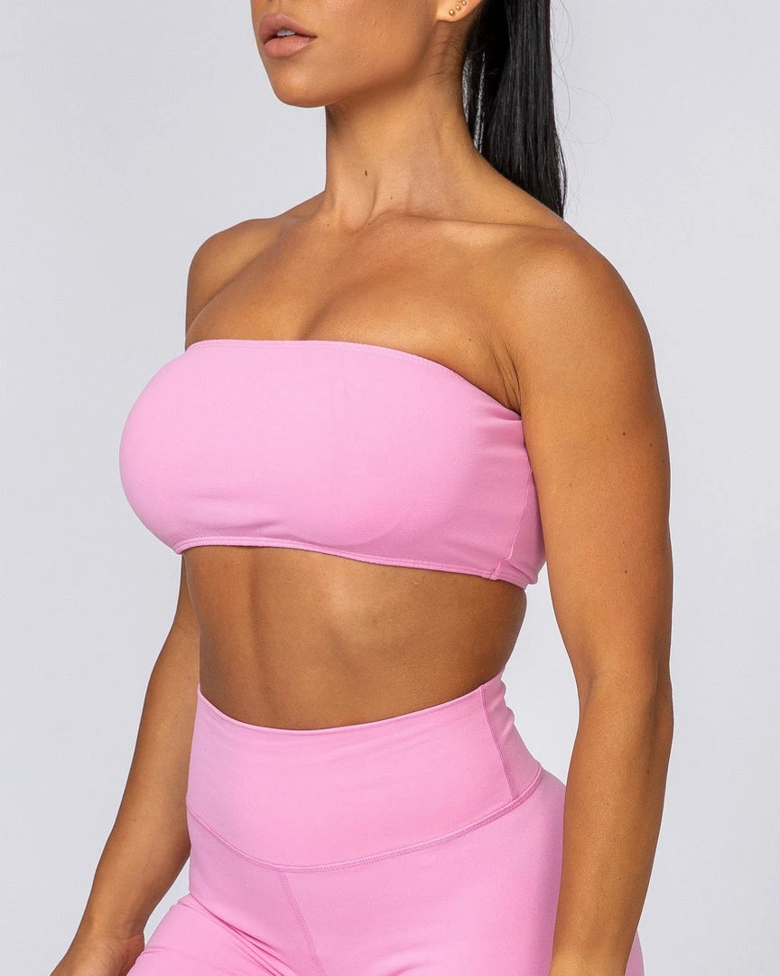 Muscle Nation Womens Bandeau - Candy Pink 7 Muscle Nation Womens Bandeau - Candy Pink