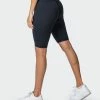 Muscle Nation 30% EOFY SALE Signature Scrunch Referee Length Shorts - Black