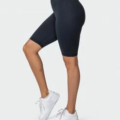 Muscle Nation 30% EOFY SALE Signature Scrunch Referee Length Shorts - Black 13 Muscle Nation 30% EOFY SALE Signature Scrunch Referee Length Shorts - Black