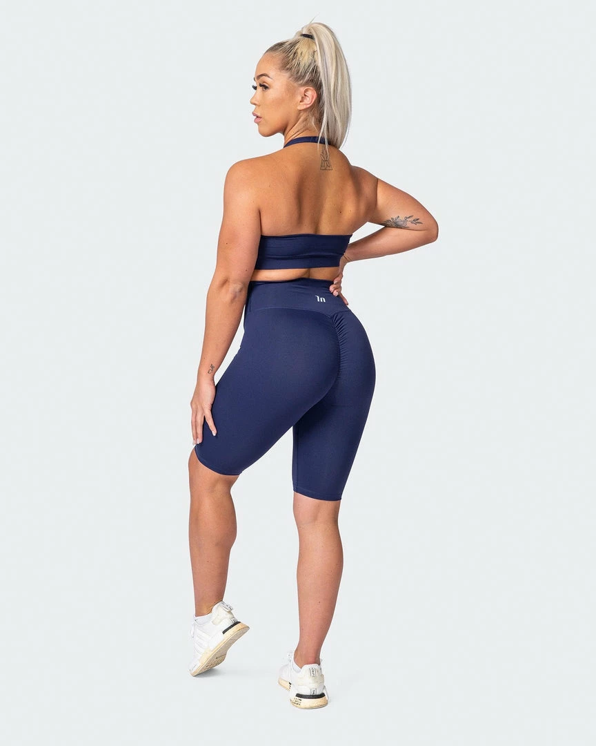 Muscle Nation Signature Referee Length High Waist Scrunch - Midnight Best Sellers 5 Muscle Nation Signature Referee Length High Waist Scrunch - Midnight Best Sellers