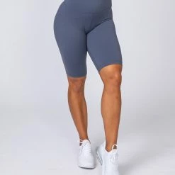 Muscle Nation Signature Referee Length High Waist Scrunch - Titanium Best Sellers