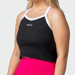 Muscle Nation Ripple Strappy Tank - Black 30% EOFY SALE 11 Muscle Nation Ripple Strappy Tank - Black 30% EOFY SALE