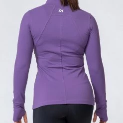 Muscle Nation Run Faster Zip Jacket - Velvet Purple