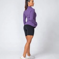 Muscle Nation Run Faster Zip Jacket - Velvet Purple