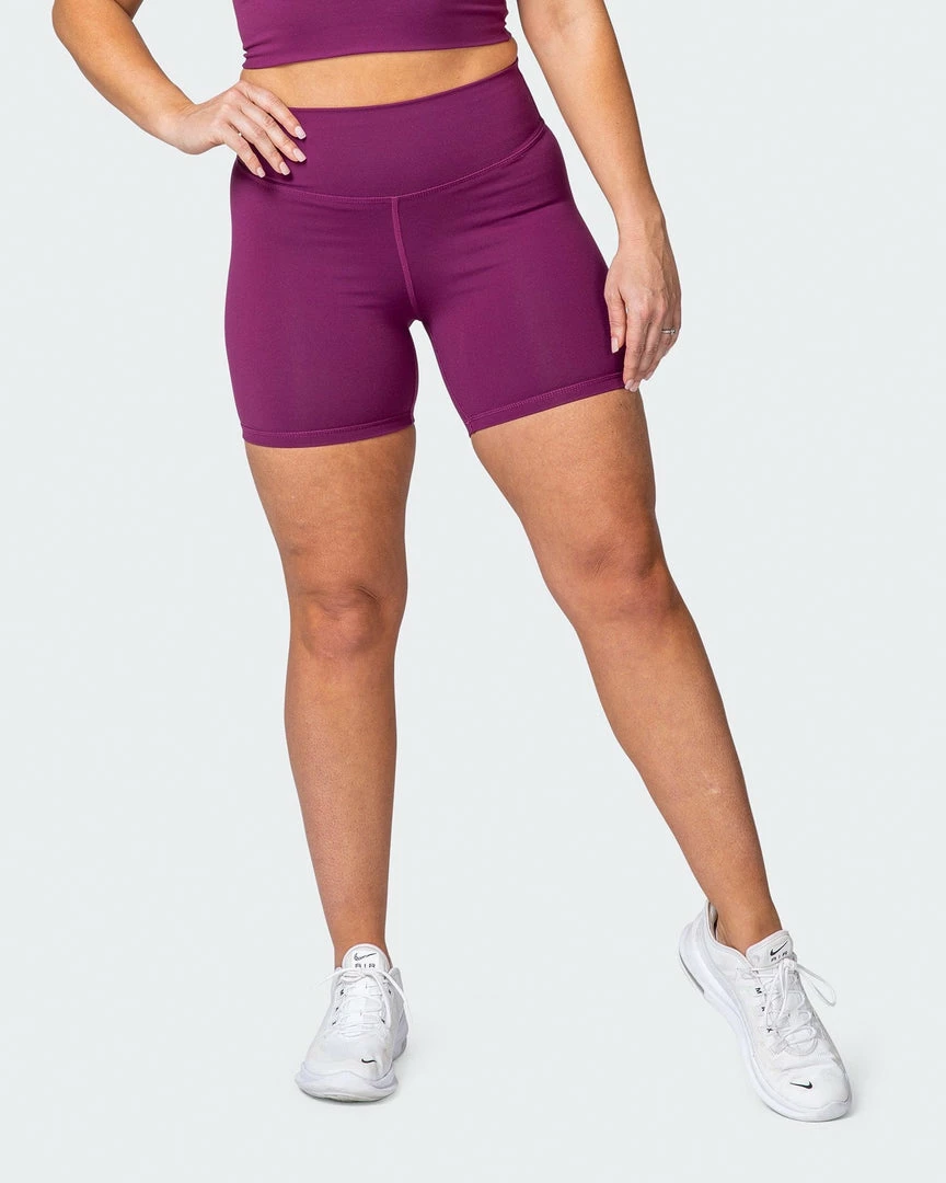 Muscle Nation Signature Scrunch Bike Shorts - Boysenberry Featured 4 Muscle Nation Signature Scrunch Bike Shorts - Boysenberry Featured