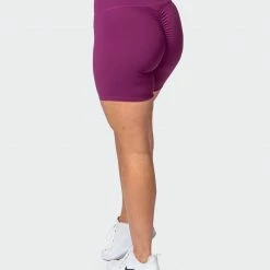 Muscle Nation Signature Scrunch Bike Shorts - Boysenberry Featured 13 Muscle Nation Signature Scrunch Bike Shorts - Boysenberry Featured