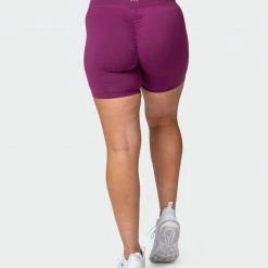 Muscle Nation Signature Scrunch Bike Shorts - Boysenberry Featured 14 Muscle Nation Signature Scrunch Bike Shorts - Boysenberry Featured