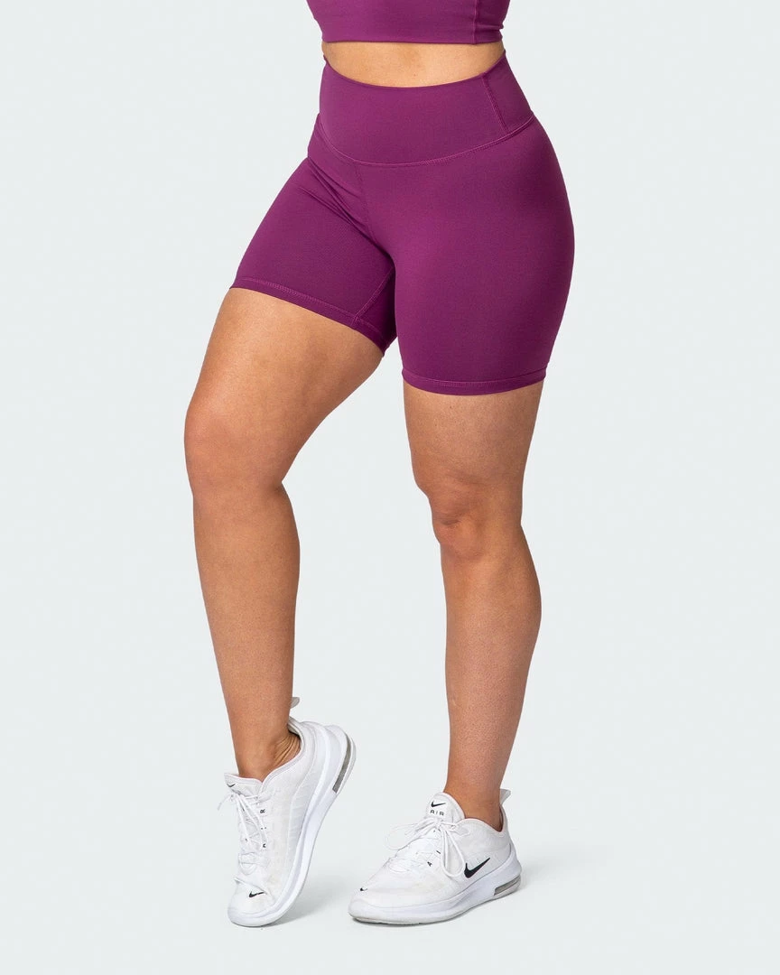 Muscle Nation Signature Scrunch Bike Shorts - Boysenberry Featured 8 Muscle Nation Signature Scrunch Bike Shorts - Boysenberry Featured