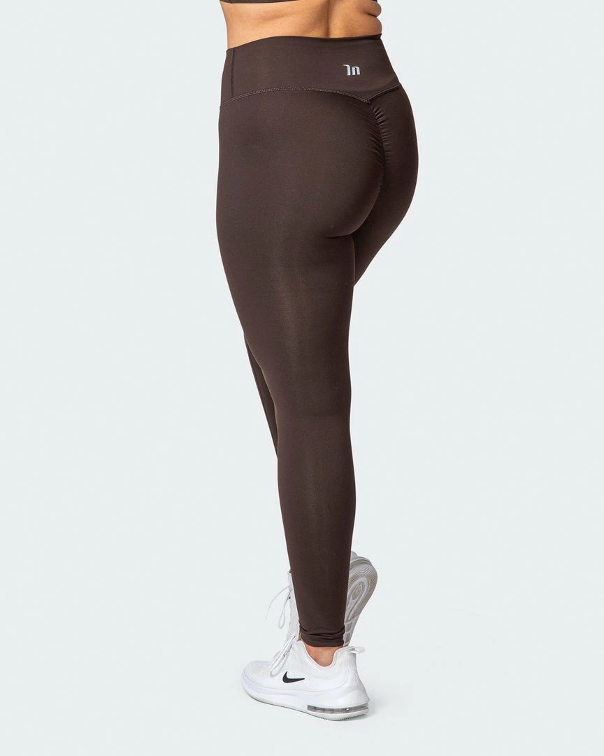 Muscle Nation Signature Scrunch Full Length Leggings - Chocolate 30% EOFY SALE 4 Muscle Nation Signature Scrunch Full Length Leggings - Chocolate 30% EOFY SALE