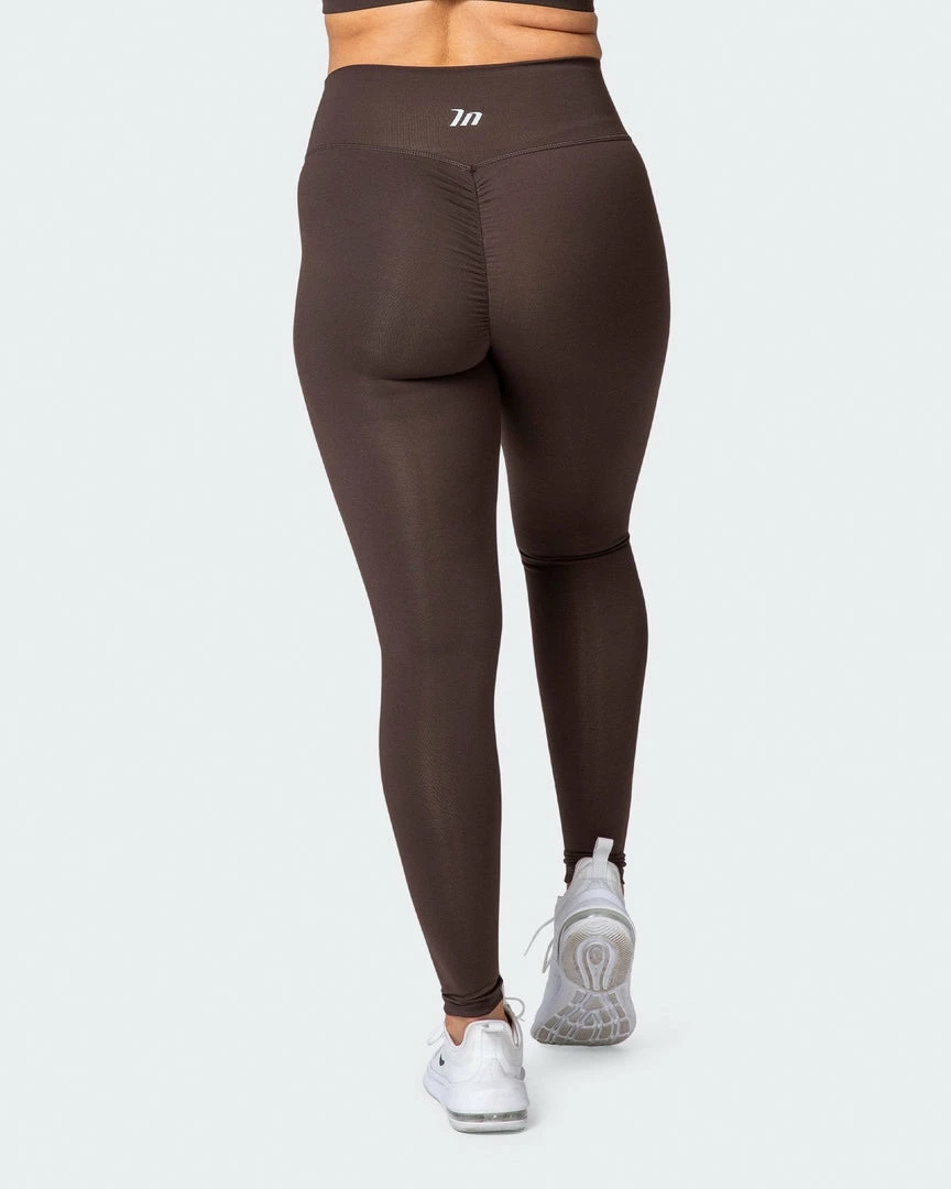 Muscle Nation Signature Scrunch Full Length Leggings - Chocolate 30% EOFY SALE 5 Muscle Nation Signature Scrunch Full Length Leggings - Chocolate 30% EOFY SALE
