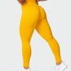 Muscle Nation Featured Signature Full Length Scrunch Leggings - Golden