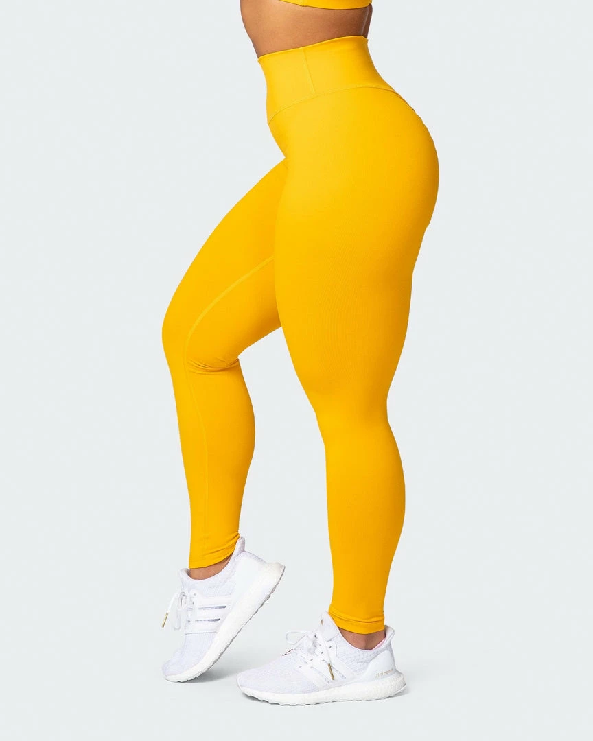 Muscle Nation Featured Signature Full Length Scrunch Leggings - Golden 6 Muscle Nation Featured Signature Full Length Scrunch Leggings - Golden