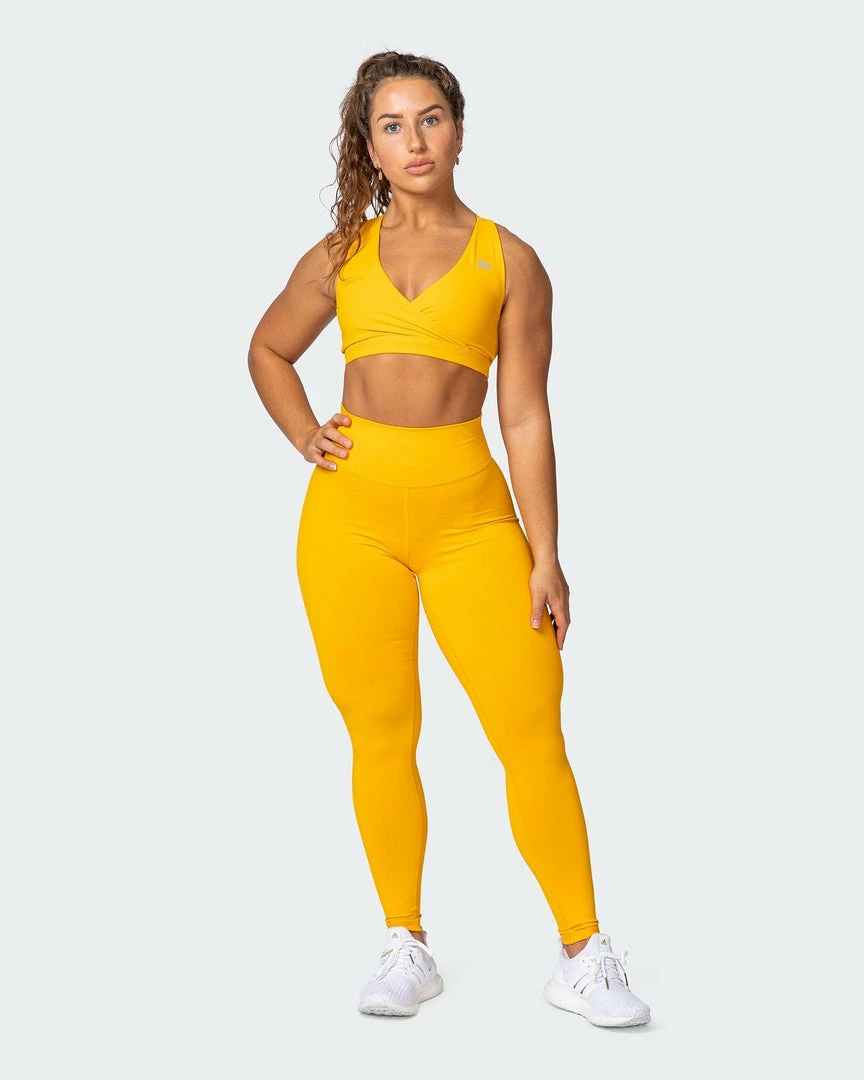 Muscle Nation Featured Signature Full Length Scrunch Leggings - Golden 7 Muscle Nation Featured Signature Full Length Scrunch Leggings - Golden