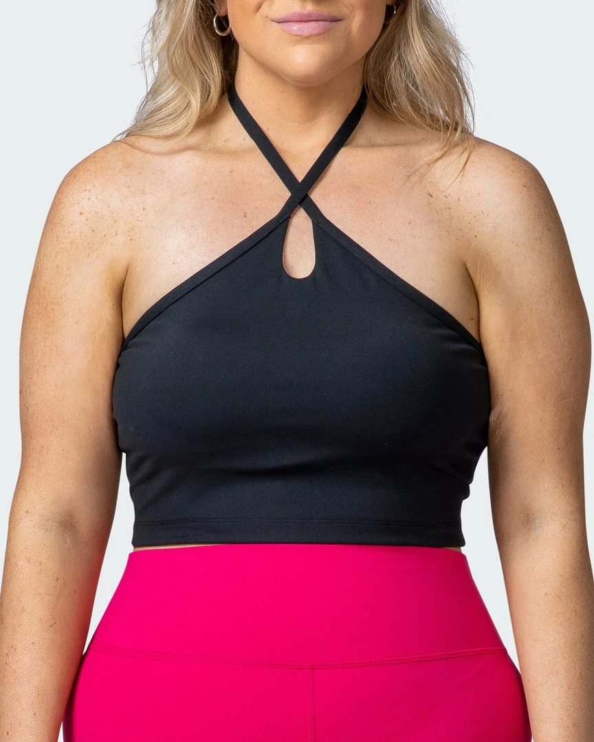 Muscle Nation Shimmer Bra Tank Combo - Black 30% EOFY SALE 4 Muscle Nation Shimmer Bra Tank Combo - Black 30% EOFY SALE