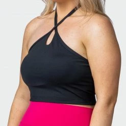 Muscle Nation Shimmer Bra Tank Combo - Black 30% EOFY SALE 11 Muscle Nation Shimmer Bra Tank Combo - Black 30% EOFY SALE