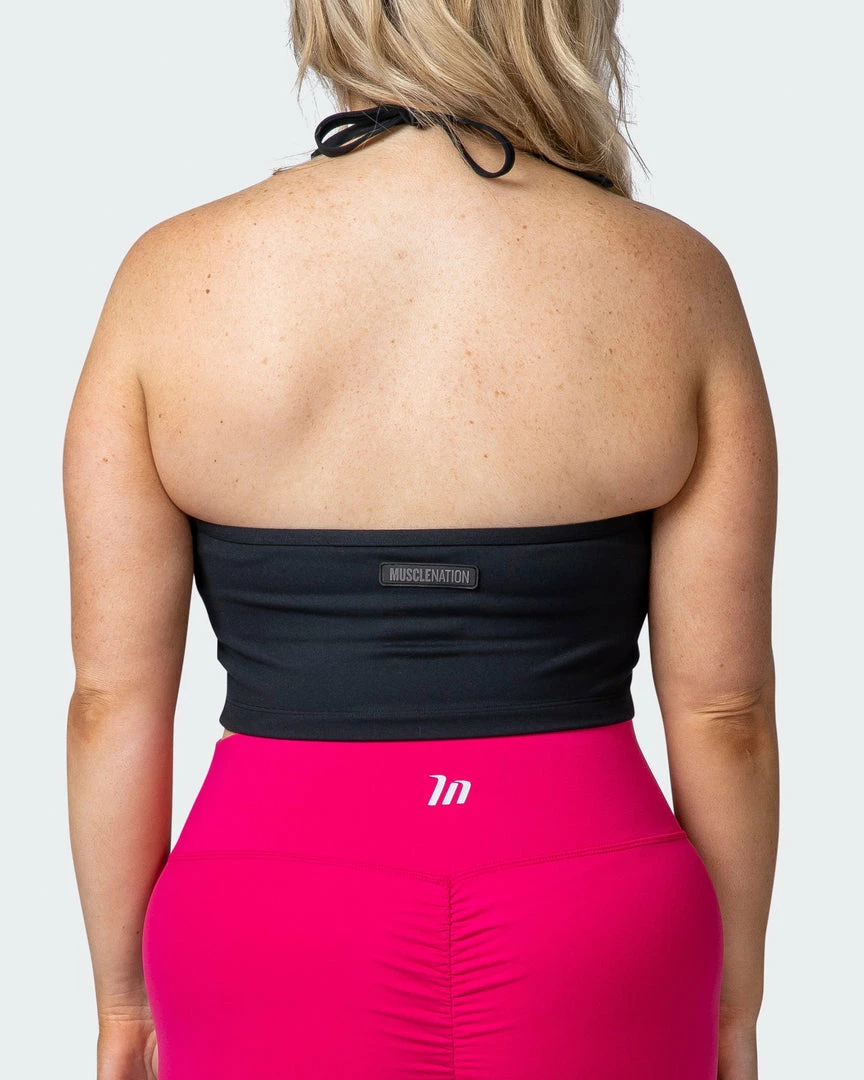 Muscle Nation Shimmer Bra Tank Combo - Black 30% EOFY SALE 8 Muscle Nation Shimmer Bra Tank Combo - Black 30% EOFY SALE