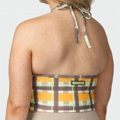 Muscle Nation Shimmer Bra Tank Combo - Checked Out Print 30% EOFY SALE 13 Muscle Nation Shimmer Bra Tank Combo - Checked Out Print 30% EOFY SALE