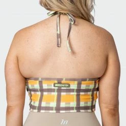 Muscle Nation Shimmer Bra Tank Combo - Checked Out Print 30% EOFY SALE 14 Muscle Nation Shimmer Bra Tank Combo - Checked Out Print 30% EOFY SALE