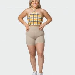 Muscle Nation Shimmer Bra Tank Combo - Checked Out Print 30% EOFY SALE 15 Muscle Nation Shimmer Bra Tank Combo - Checked Out Print 30% EOFY SALE