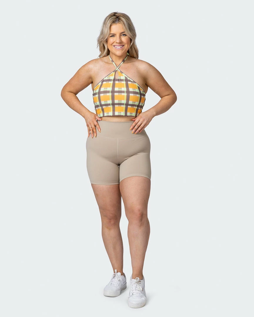 Muscle Nation Shimmer Bra Tank Combo - Checked Out Print 30% EOFY SALE 9 Muscle Nation Shimmer Bra Tank Combo - Checked Out Print 30% EOFY SALE