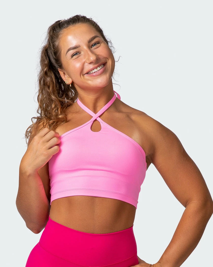 Muscle Nation 30% EOFY SALE Shimmer Bra Tank Combo - Shocking Pink 3 Muscle Nation 30% EOFY SALE Shimmer Bra Tank Combo - Shocking Pink