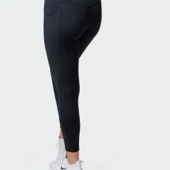 Muscle Nation Signature Pocket Ankle Length Leggings - Black