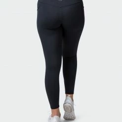 Muscle Nation Signature Pocket Ankle Length Leggings - Black