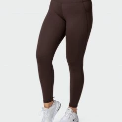 Muscle Nation Signature Pocket Ankle Length Leggings - Cocoa 30% EOFY SALE 11 Muscle Nation Signature Pocket Ankle Length Leggings - Cocoa 30% EOFY SALE