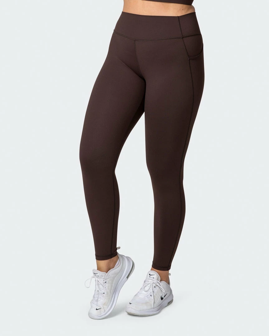 Muscle Nation Signature Pocket Ankle Length Leggings - Cocoa 30% EOFY SALE 5 Muscle Nation Signature Pocket Ankle Length Leggings - Cocoa 30% EOFY SALE