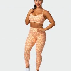 Muscle Nation 30% EOFY SALE Signature Pocket Ankle Length Leggings - Paradise Giraffe Print 14 Muscle Nation 30% EOFY SALE Signature Pocket Ankle Length Leggings - Paradise Giraffe Print
