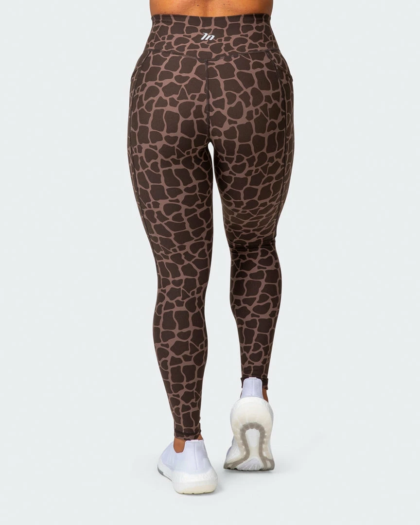 Muscle Nation 30% EOFY SALE Signature Pocket Ankle Length Leggings - Tonal Giraffe Print 5 Muscle Nation 30% EOFY SALE Signature Pocket Ankle Length Leggings - Tonal Giraffe Print