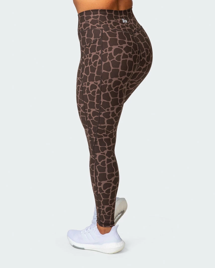 Muscle Nation 30% EOFY SALE Signature Pocket Ankle Length Leggings - Tonal Giraffe Print 7 Muscle Nation 30% EOFY SALE Signature Pocket Ankle Length Leggings - Tonal Giraffe Print