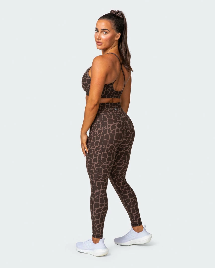 Muscle Nation 30% EOFY SALE Signature Pocket Ankle Length Leggings - Tonal Giraffe Print 8 Muscle Nation 30% EOFY SALE Signature Pocket Ankle Length Leggings - Tonal Giraffe Print