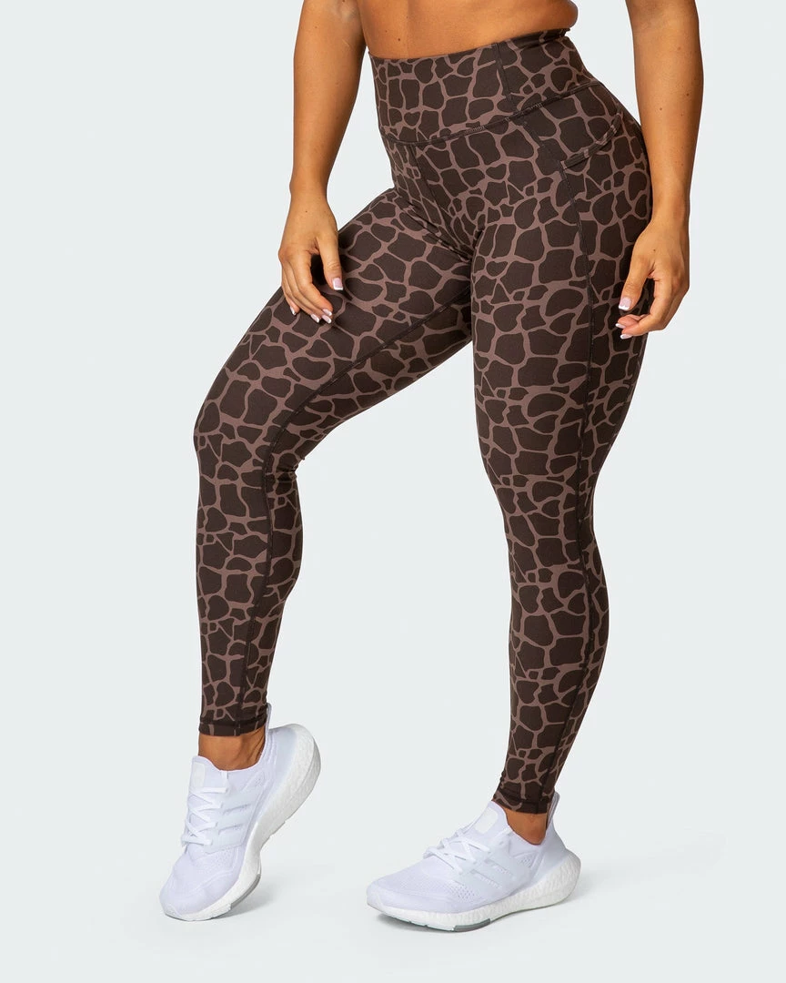 Muscle Nation 30% EOFY SALE Signature Pocket Ankle Length Leggings - Tonal Giraffe Print 9 Muscle Nation 30% EOFY SALE Signature Pocket Ankle Length Leggings - Tonal Giraffe Print