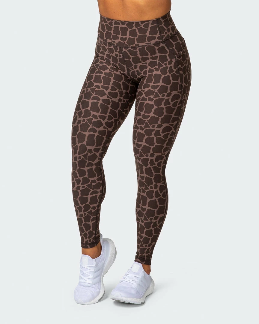 Muscle Nation 30% EOFY SALE Signature Pocket Ankle Length Leggings - Tonal Giraffe Print 10 Muscle Nation 30% EOFY SALE Signature Pocket Ankle Length Leggings - Tonal Giraffe Print