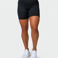 Muscle Nation 30% EOFY SALE Signature Pocket Bike Shorts - Black