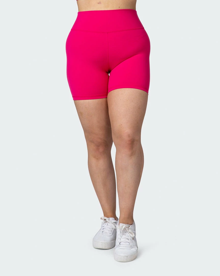 Muscle Nation 30% EOFY SALE Signature Scrunch Bike Shorts - Pink Punch 4 Muscle Nation 30% EOFY SALE Signature Scrunch Bike Shorts - Pink Punch