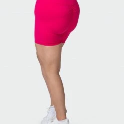 Muscle Nation 30% EOFY SALE Signature Scrunch Bike Shorts - Pink Punch 13 Muscle Nation 30% EOFY SALE Signature Scrunch Bike Shorts - Pink Punch