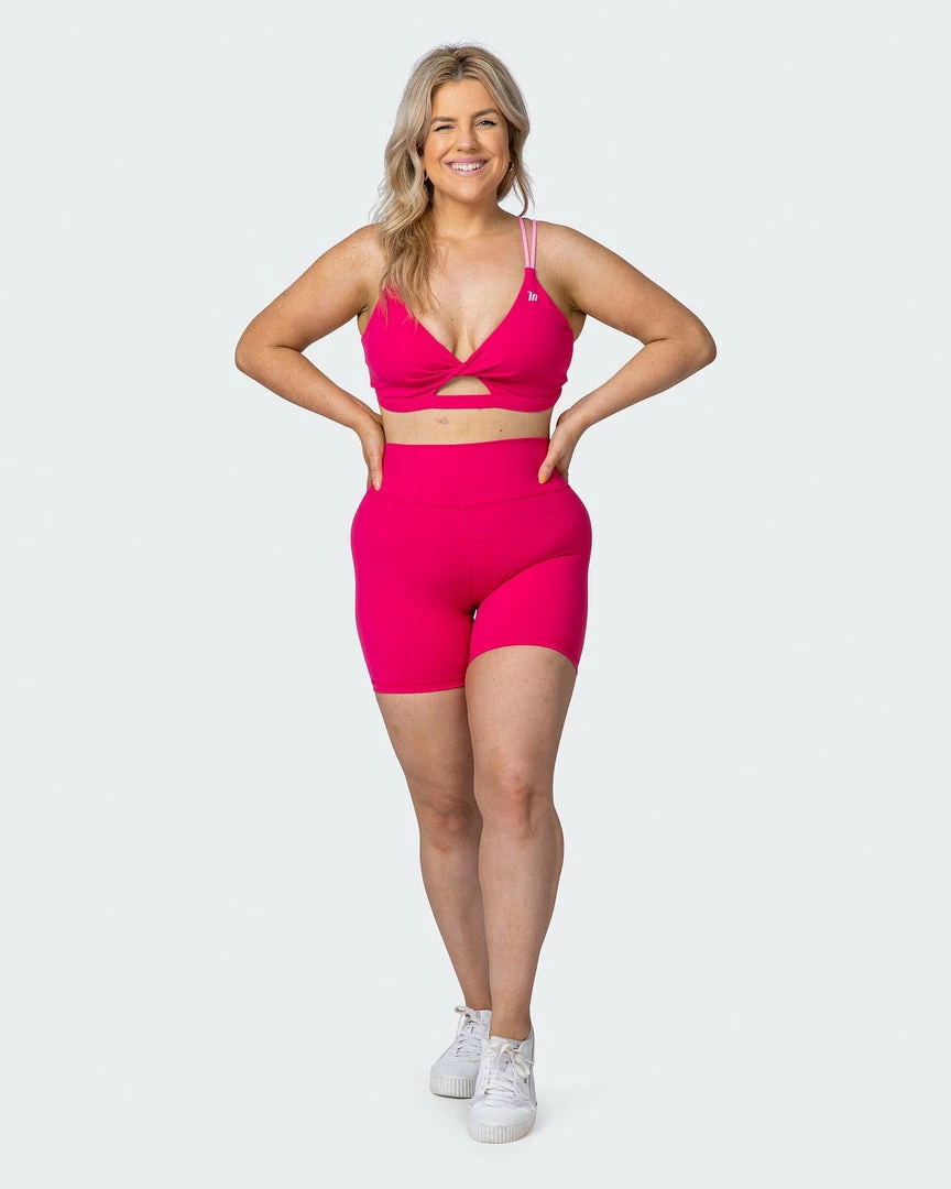 Muscle Nation 30% EOFY SALE Signature Scrunch Bike Shorts - Pink Punch 9 Muscle Nation 30% EOFY SALE Signature Scrunch Bike Shorts - Pink Punch