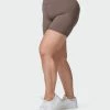 Muscle Nation Signature Scrunch Bike Shorts - Taupe 30% EOFY SALE 2 Muscle Nation Signature Scrunch Bike Shorts - Taupe 30% EOFY SALE