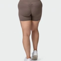 Muscle Nation Signature Scrunch Bike Shorts - Taupe 30% EOFY SALE 14 Muscle Nation Signature Scrunch Bike Shorts - Taupe 30% EOFY SALE
