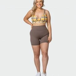 Muscle Nation Signature Scrunch Bike Shorts - Taupe 30% EOFY SALE 15 Muscle Nation Signature Scrunch Bike Shorts - Taupe 30% EOFY SALE