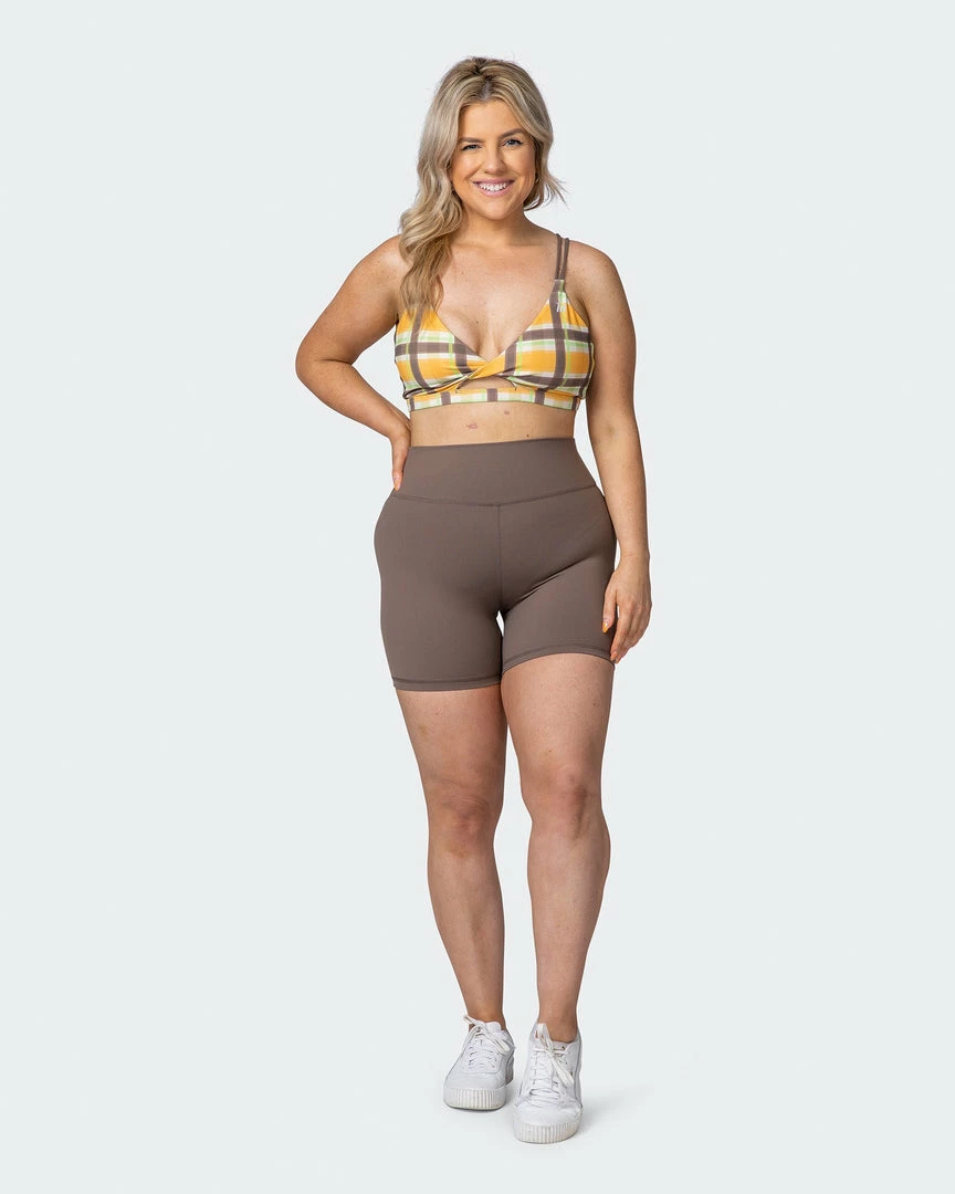 Muscle Nation Signature Scrunch Bike Shorts - Taupe 30% EOFY SALE 9 Muscle Nation Signature Scrunch Bike Shorts - Taupe 30% EOFY SALE