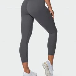 Muscle Nation 30% EOFY SALE Signature Scrunch 7/8 Leggings - Charcoal
