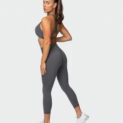 Muscle Nation 30% EOFY SALE Signature Scrunch 7/8 Leggings - Charcoal 15 Muscle Nation 30% EOFY SALE Signature Scrunch 7/8 Leggings - Charcoal